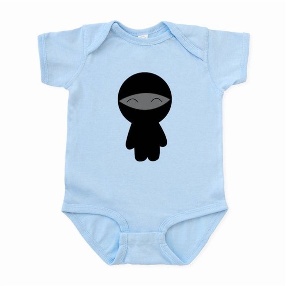 CafePress - Cute Little Ninja Infant Bodysuit - Baby Light Bodysuit, Size Newborn - 24 Months