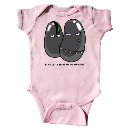 

Inktastic Easter Black Jelly Beans are so Hardcore Goth Jelly Beans Gift Baby Boy or Baby Girl Bodysuit