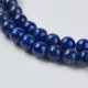 thumbnail image 3 of 1Strand Natural Lapis Lazuli Beads Strands Grade A Round 6mm Hole: 1mm about 58~60pcs/strand 15 inch, 3 of 3