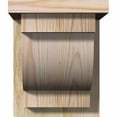 thumbnail image 2 of 8"W x 10"D x 10"H Alpine Rough Sawn Corbel w/Backplate, Douglas Fir, 2 of 9