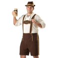 thumbnail image 2 of Disfraz de cerveza alemana Oktoberfest bávaro, vestido de mujer, traje de camarera y barman, disfraz de carnaval, fiesta de Halloween, 2 of 5