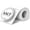 White-Φ2"(Round, Φ50mm), variant on Decorative Thermal Labels Tapes 1.57"x1.57"(40x40mm) Thermal Stickers Label Paper Oilproof for Address/Small Business/ (180 Labels/Roll)