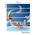 thumbnail image 4 of Árbol de Navidad 3D - 39,3 pulgadas x 7,08 pulgadas - 18 - Con cajas de regalo Pegatinas autoadhesivas para escaleras Decoración para el hogar Fiesta de Navidad, 4 of 5