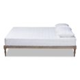 thumbnail image 2 of Baxton Studio Iseline Queen Size Grey Finished Wood Platform Bed Frame, 2 of 9
