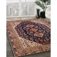 thumbnail image 3 of Ahgly Company Machine Washable Indoor Rectangle Industrial Modern Camel Brown Area Rugs, 8' x 10', 3 of 7