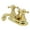 Polished Brass, variant on Kingston Brass KB601BX Metropolitan 4 in. Center Set Deck Mount Bathroom Faucet with Pop-up Drain, Polished Chrome