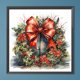 thumbnail image 2 of Pintura de diamante 5D DIY, kit de corona de Navidad con taladro redondo completo, decoración del hogar FLhrweasw Nuevo, 2 of 9