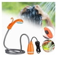 thumbnail image 1 of Douche de Camping Portable, Pommeau de Douche Extérieur Rechargeable pour Nettoyage d'Animaux de Camping Randonnée, 1 of 7