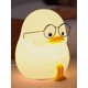 thumbnail image 1 of Night Light for Kids - Emo Duck Premium Silicone Lamp, Cute and Dimmable Nightlight for Soothing Bedtime Ambience, 1 of 4
