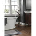 thumbnail image 5 of Delta Cassidy Traditional Floor Mount Tub Filler Trim - Less Handle, Polished Nickel, 5 of 7