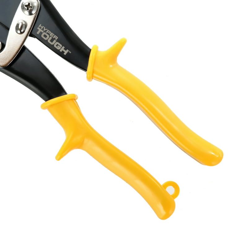 Hyper Tough 10-inch Aviation Snips, Nipper, 8TU0090D - Walmart.com