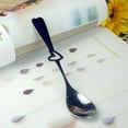 thumbnail image 5 of Hollow Heart Long Handle Stainless Steel Spoon;Tea Coffee Stir Steel Tea Coffee Stir Spoon Desserts Snacks Dinnerware Porcelain Teaspoon, 5 of 5