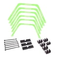 thumbnail image 1 of Ximing Hex Agility Rings, Soccer Agility Ladder, Multifunction Agility Football Rings, Agility Training Rings, Hexagon Agility Rings Green, 1 of 9