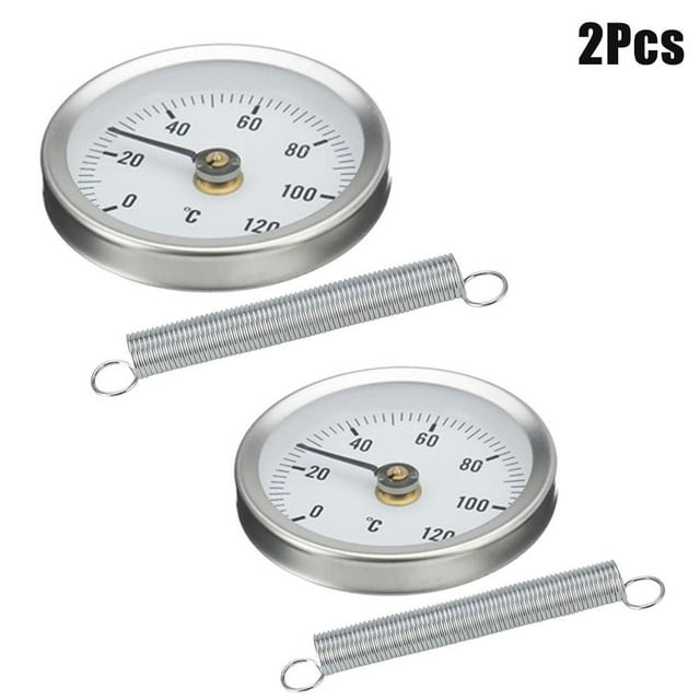 63mm Dial Aluminium Testing Gauge Bimetal Thermomet Surface Temperature ...