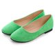 thumbnail image 2 of Zapatillas de ballet ZTWUTANG Stunner para mujer, sin cordones, color verde, talla 39, 2 of 7
