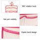 thumbnail image 5 of Estante de almacenamiento colgante con 26 bolsillos, soporte organizador para zapatos, estante para ahorrar espacio, color rojo rosa, 5 of 8