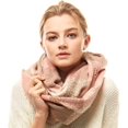 thumbnail image 1 of Women's Infinity Scarf - Soft and Warm Winter Loop Neck Warmer Scarves - Various Patterns and Colors., 1 of 4