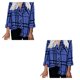 thumbnail image 3 of Camisa de mujer Minnieouse Primavera cuello en V rayas botones S M L XL XXL, 3 of 6