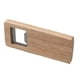 thumbnail image 4 of Wooden Beer Bottle Opener Wooden Handle Stainless Steel Square DXGHC, 4 of 5