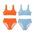 thumbnail image 4 of GYRATEDREAM Girls' Summer Bikini Two-Piece Swimsuit Set with UPF 50+ Sun Protection Quick-Dry Bathing Suit, Stylish & Comfortable Swimwear for Beach & Pool for 7-14Y, 4 of 4