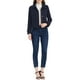 thumbnail image 2 of ABRIGO CORTO DE MUJER PEACOAT CON CUELLO CAÍDO Y CIERRE DE BOTONES EN AZUL MARINO TALLA S, 2 of 8