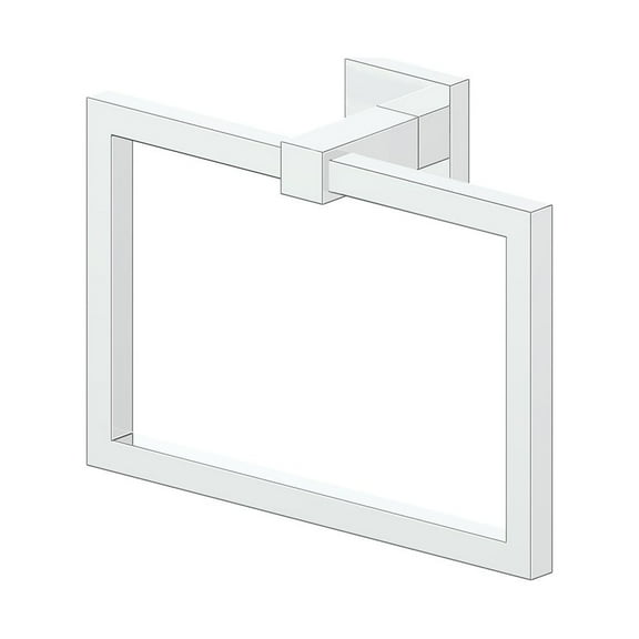 Bliss Towel Ring In Chrome