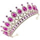 thumbnail image 4 of KAKOWELY Diadema de novia con diamantes de imitación, tocado de novia, tiara de niña, corona de tiara de niña, diadema de novia para banquete, 4 of 5