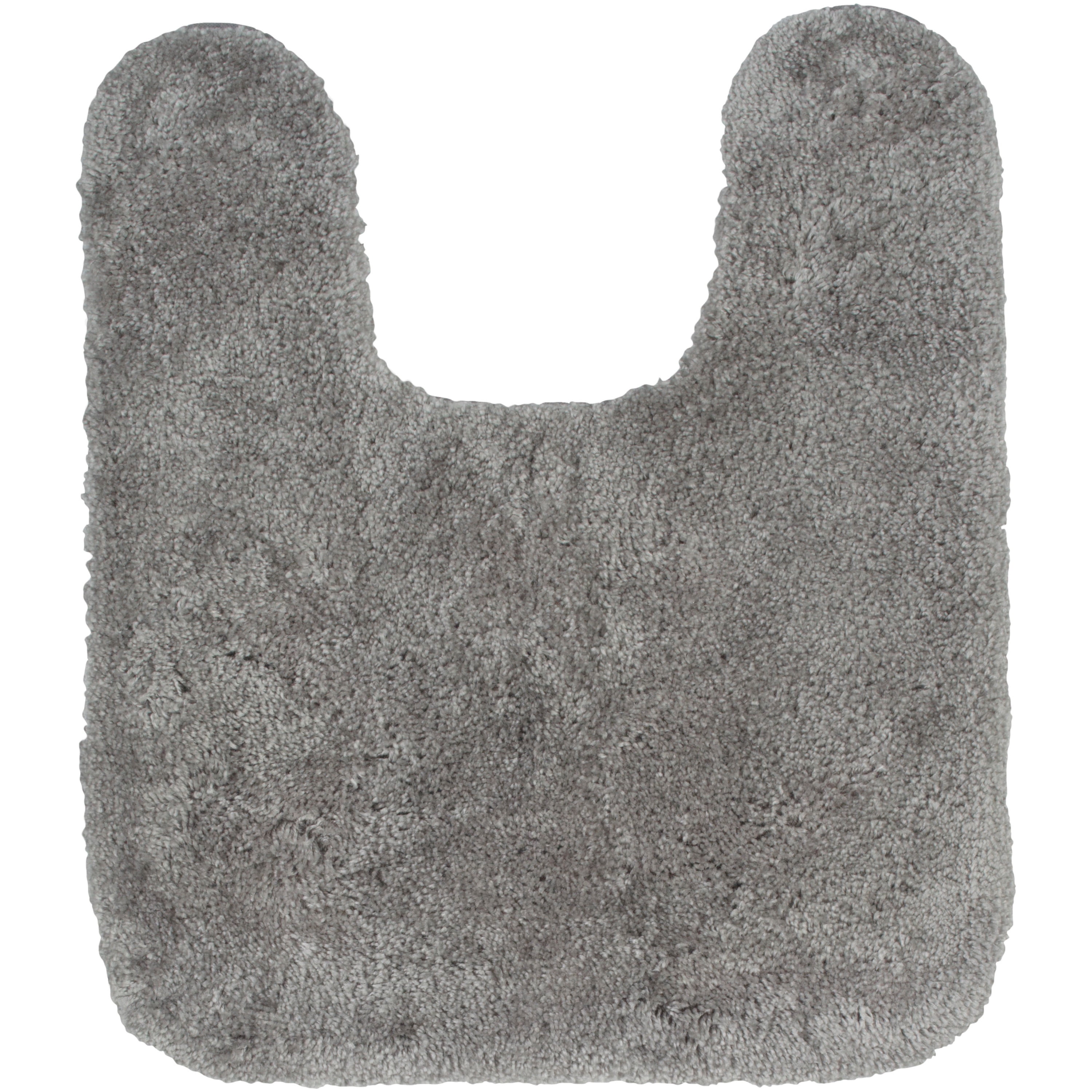 Mohawk Home Royal Bath Rug Silver, 1'9"x2', Light Grey