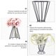 thumbnail image 2 of 2 Pcs Small Terrarium Air Plant Flower Stand Air Planter Bulb Glass Vase Hydroponic Planter, 2 of 3
