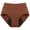 Caramel color, variant on Period Underwear,Leakproof Panties 3Layer Postpartum Menstrual Hipsters Briefs