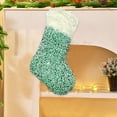 thumbnail image 6 of Usloyux Under $5 Large Sequin Christmas Stockings, Sparkly Personalized Christmas Stocking with Plush Cuff Glitter Christmas Tree Decorations, Xmas Hanging Ornaments for Fireplace Home Party Decor, 6 of 6