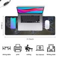 thumbnail image 2 of Experience Gaming on a Global Scale: XXL World Map Mouse Pad with Non-Slip Base & Stitched Edges (31.5x11.8 Inch), 2 of 7