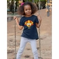 thumbnail image 3 of Tstars Little Turkey Thanksgiving Holiday Shirt Cute Boys Girls Kids T-Shirt Large Navy, 3 of 6