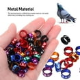 thumbnail image 3 of BESTSKY Bird Leg Bands 50 Pcs Bird Leg Bands Chicken Leg Bands Pigeons Rings Chicken Bands Pigeon Supplies 0.31"X0.31"X0.12", 3 of 4