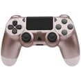 thumbnail image 1 of Controlador inalámbrico para P4, joystick de juego remoto compatible con P-4/P-4 Slim/P-4 Pro/PC, rosa dorado, 1 of 8