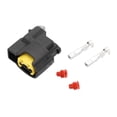 thumbnail image 1 of 2 Pin Ignition Coil Connector Plug Female Wire Terminal Connector for Hyundai for Kia 1 Set, 1 of 6