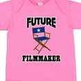 thumbnail image 4 of Inktastic Future Filmmaker Director Chair Boys or Girls Baby Bodysuit, 4 of 5
