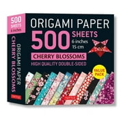 Origami Paper 500 Sheets Cherry Blossoms 6 (15 CM): Tuttle Origami Paper: Double-Sided Origami Sheets Printed with 12 Different Patterns (Instructions for 6 Projects Included) (Other)