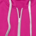 thumbnail image 6 of FAVIPT 2024 Zip Up Hoodie Womens Fall Tunic Sweatshirt Plus Size Casual Long Hoodies Comfortable Fleece Jacket with Pocket S-5XL, 6 of 7