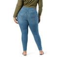 thumbnail image 3 of Signature by Levi Strauss & Co. Women's Plus Simply Stretch Shaping High Rise Super Skinny Jeans, 3 of 4