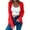 01 Red, variant on Weiqiqre Oversized Sweaters for Women Lightweight Summer Business Casual Cardigan Sweaters