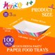 thumbnail image 2 of Bandejas desechables para comida Engrowtic Fiesta Mexican Nacho, 100 unidades, 2 of 6