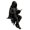 Cloak 18cm, variant on 3 Pack Halloween Grim Reaper Statue Set, 7.09 Inch Assorted Hooded Figure Decor, Spooky Gothic Home Ornament for Holiday Party Display