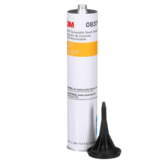 3M MSP Sprayable Seam Sealer 08374, Gray, 10.5 FL OZ Cartridge