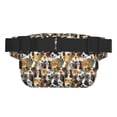 thumbnail image 3 of Disketp Cute Dog Riñonera de Doble Capa, Bolsa de Cintura Ajustable para Viajes, Correr y Senderismo, Riñonera Ligera para Hombre y Mujer, 3 of 9