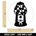 thumbnail image 2 of Gumball Machine Self-Inking Rubber Stamp Ink Stamper - Red Ink - Mini 1/2 Inch, 2 of 7