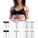 thumbnail image 3 of Halter Top Gym Braje Ejercicio Yoga Sports Bra para Mujer Abierta (s) Negra, 3 of 8