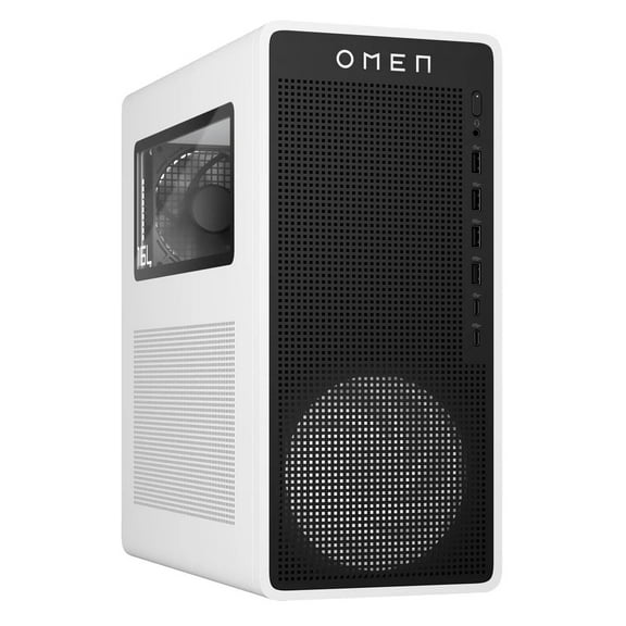 HP OMEN 16L Gaming Desktop PC - AMD Ryzen 7 8700F - NVIDIA GeForce RTX 5060 - 32GB Memory - 1TB SSD - Windows 11 Home