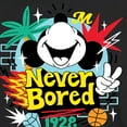 thumbnail image 3 of Mickey & Friends - Never Bored - Men's Long Sleeve T-Shirt, 3 of 5