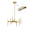 thumbnail image 5 of Unique Bargains Sloped Ceiling Adapter 180 Degree Swivel M10 Thread Gold Bronze 2 Pack, 5 of 5